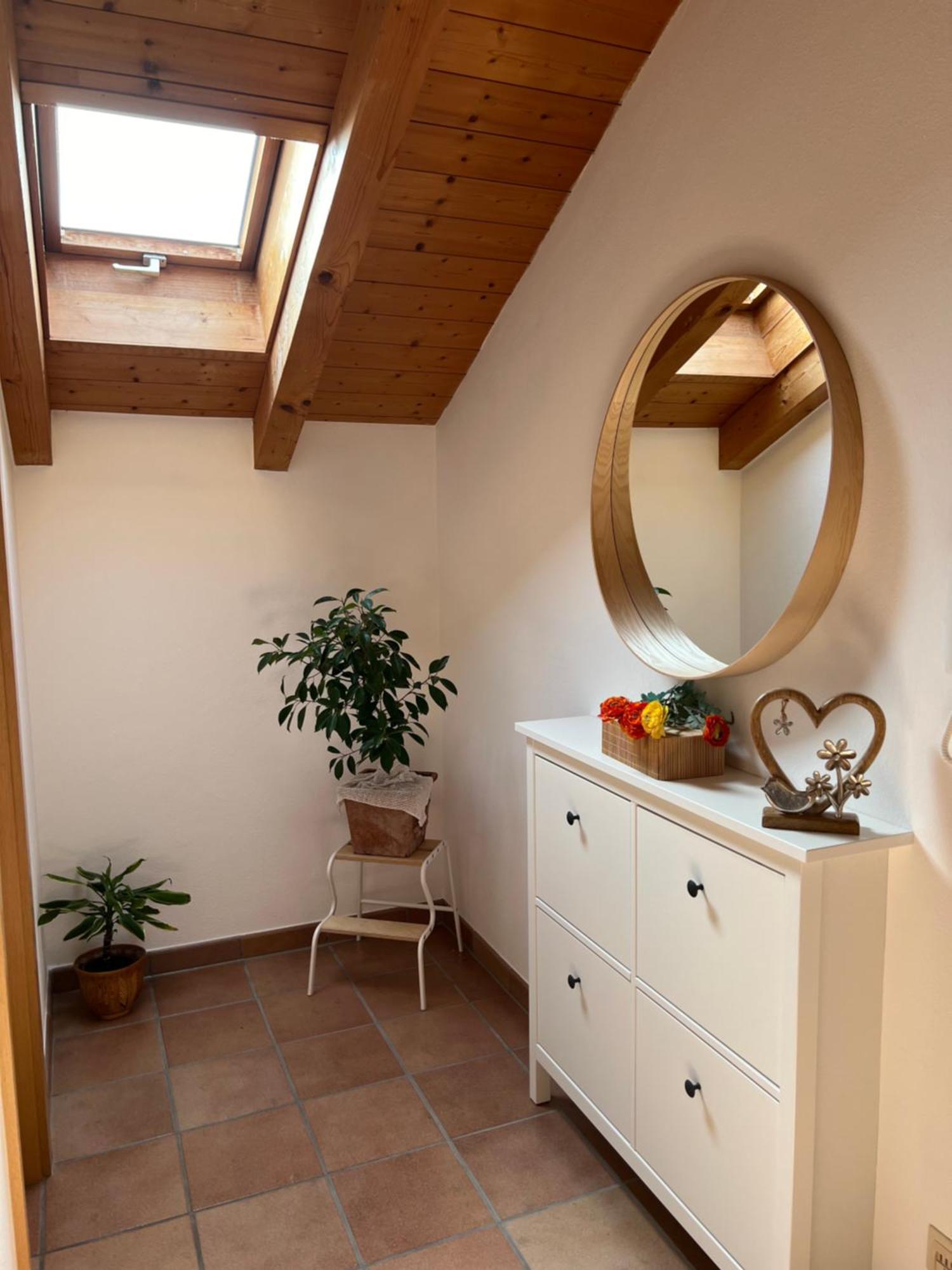 Gemuetliche Dachgeschosswohnung Mit Balkon Ainring Esterno foto